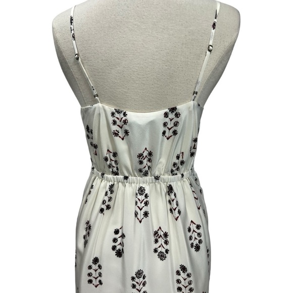 Madewell 100% Silk Sandstar Floral Mini Dress in Vinefloral Indian Sz 4 Romantic - Picture 12 of 13